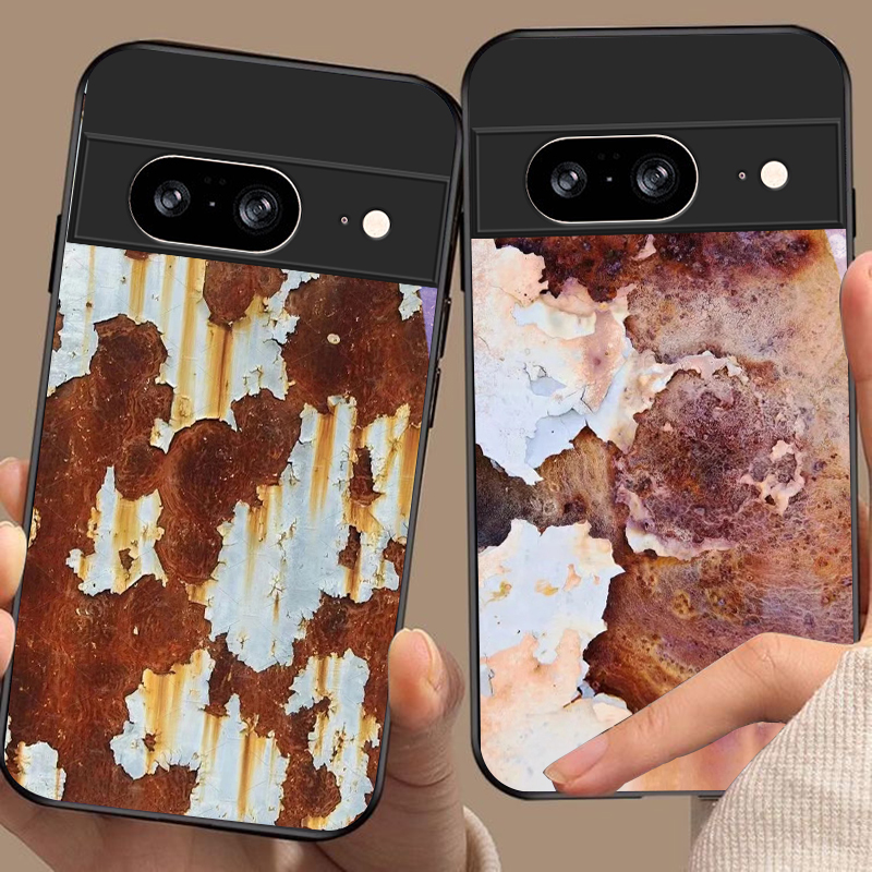 Google Pixel 8A - Чехол для телефона из черного стекла