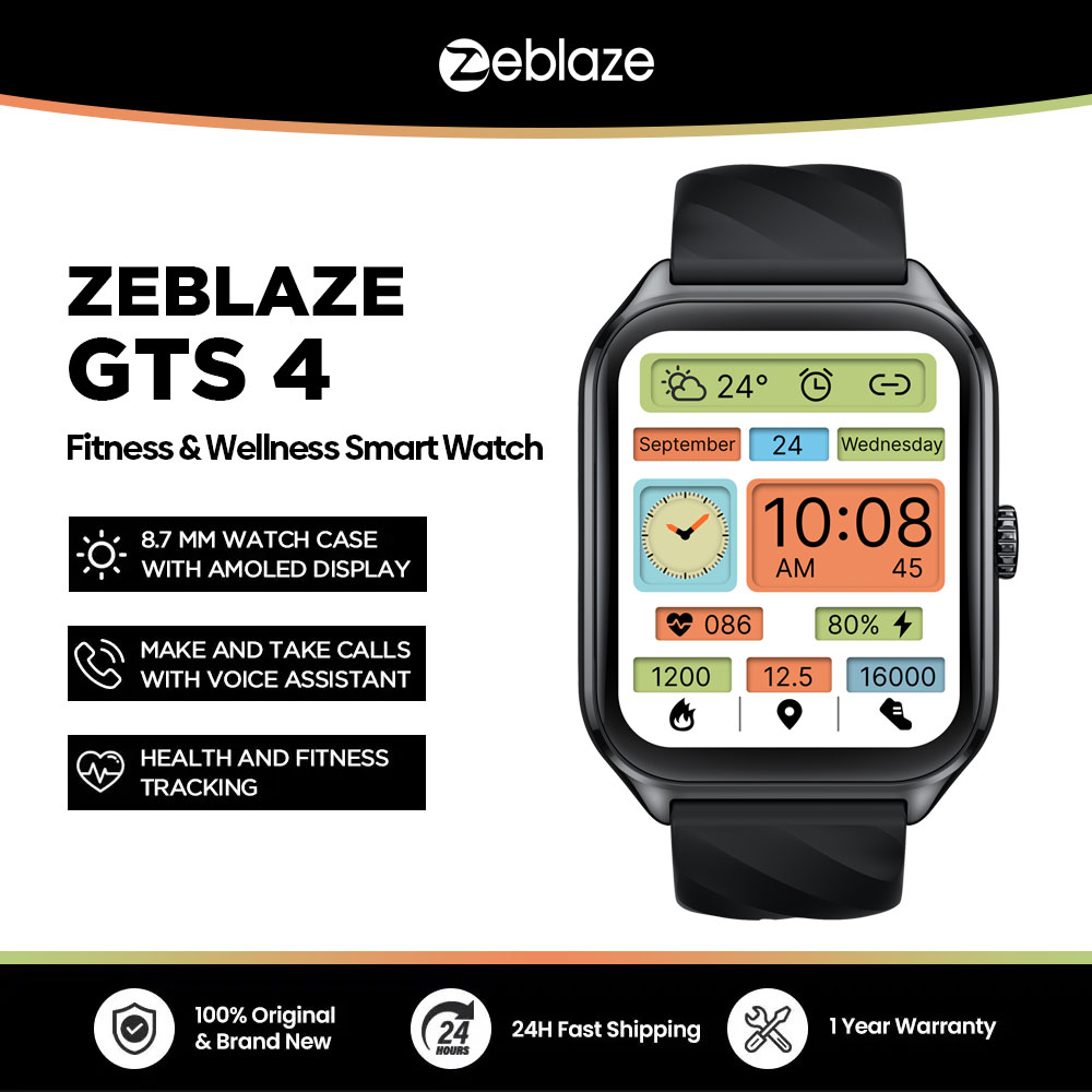 Fall Detection Watch - Новые умные часы Zeblaze GTS 4