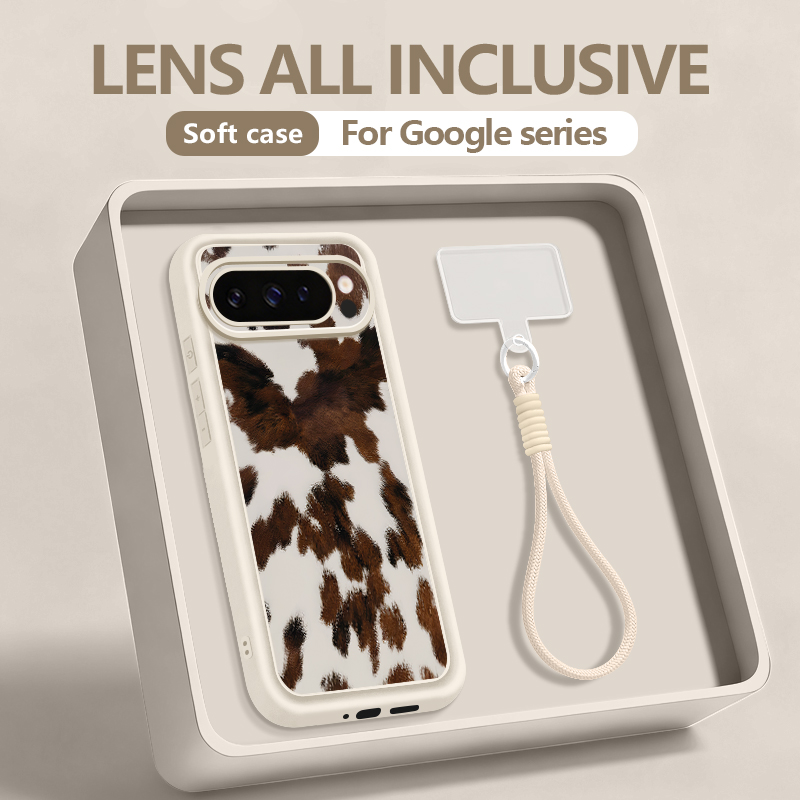 Google Pixel 8A - Чехол для телефона с леопардовым принтом