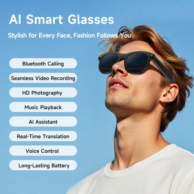Умные очки OnePlus 8KHD с каме – обзор и цена Smart Glasses Lens