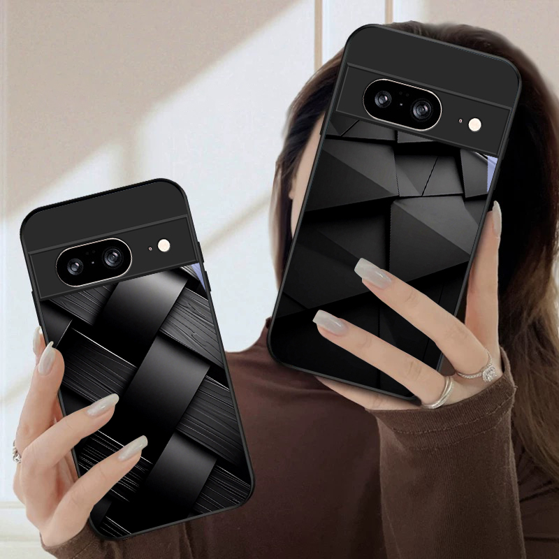 Черный стеклянный чехол для те – обзор и цена Google Pixel 8A