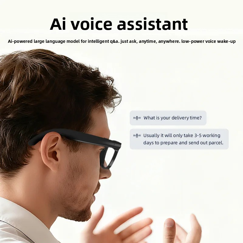 GL02 — умные очки с искусствен – обзор и цена Smart Glasses Lens
