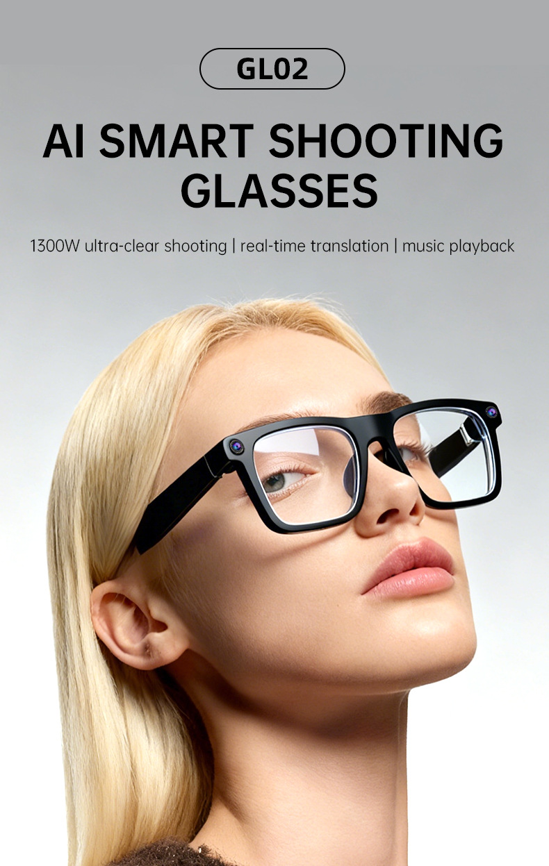 GL02 — умные очки с искусствен – обзор и цена Smart Glasses Lens