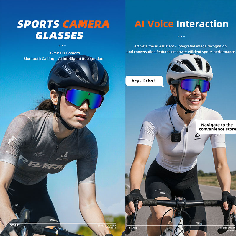 Умные спортивные очки-камера 2 – обзор и цена Smart Glasses Lens