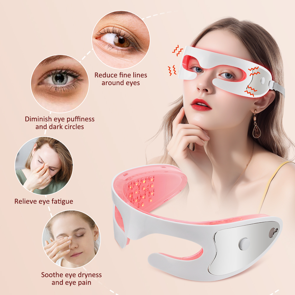 EMS красный свет массажер для  – обзор и цена Light Therapy Glasses