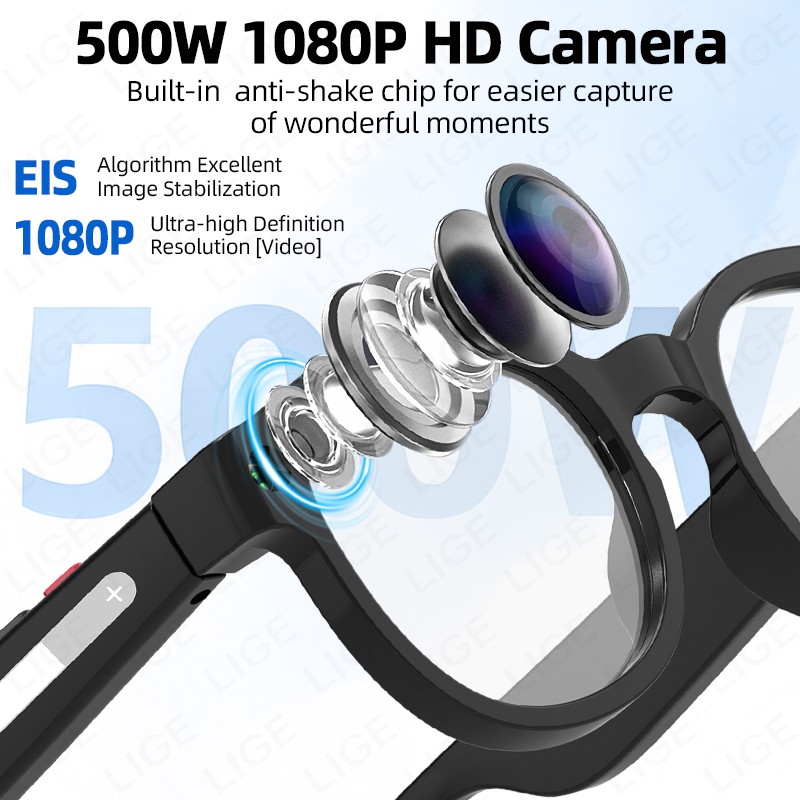 Умные очки LIGE с новой камеро – обзор и цена Smart Glasses Lens
